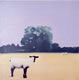 d2 Collection: Sheep Triptych 1 - 16" x 16" oil on canvas
